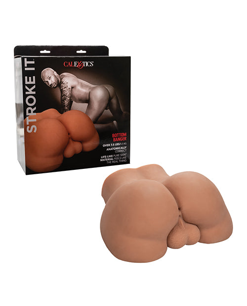 California Exotic Novelties Stroke It Bottom Banger, Realistic TPE – 7.5+ lbs