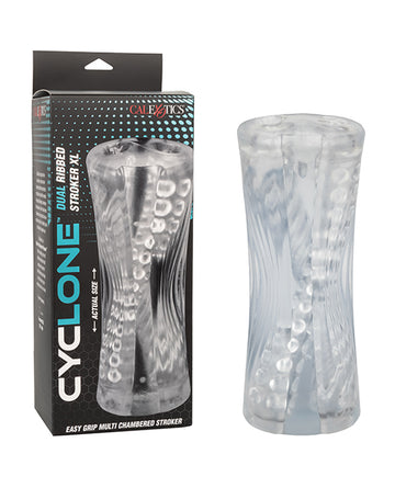 California Exotic Novelties SE-0960-85-3 Cyclone XL Stroker, Clear TPE