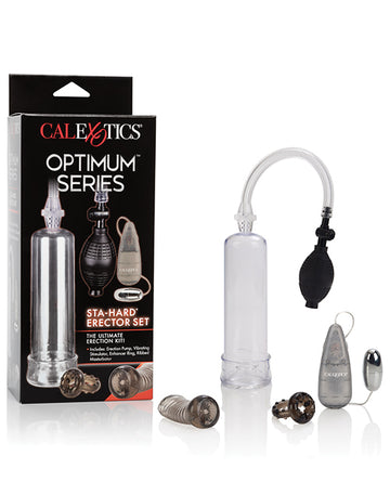 California Exotic Novelties SE-1024-00-3 Sta-Hard Erector Set, Clear