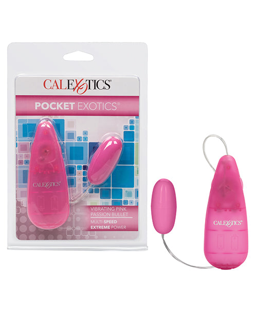 California Exotic Novelties SE-1102-04-2 Pocket Exotics Pink Passion Bullet