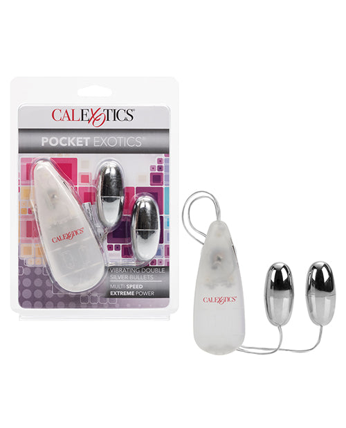 California Exotic Novelties SE-1104-05-2 Vibrating Silver Bullets, Multi-speed