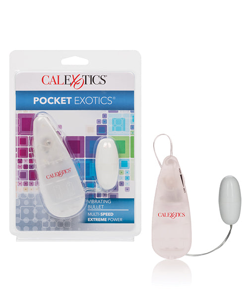 California Exotic Novelties Pocket Exotics Vibrating Bullet, Multi-Speed Ivory