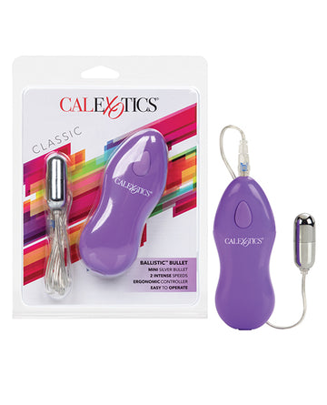 CalExotics Ballistic Mini Bullet Vibrator w/ Purple Controller