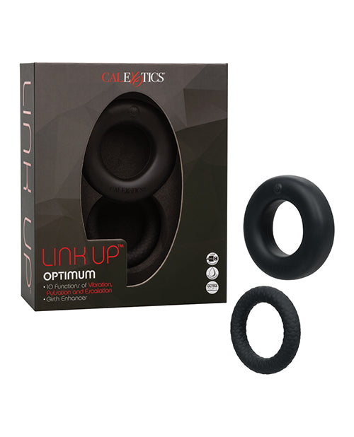 CalExotics Link Up Optimum, 10-Function Dual-Motor Body-Safe Silicone Enhancer