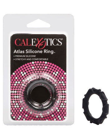 California Exotic Novelties SE-1368-25-2 Adonis Atlas Silicone Ring, Black