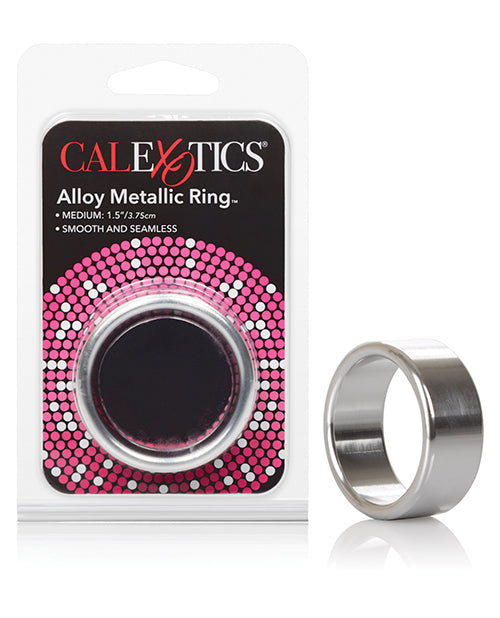 California Exotic Novelties SE-1370-10-2 Alloy Metallic Ring, Medium Silver