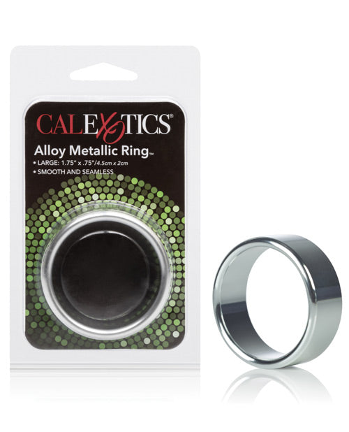 California Exotic Novelties SE-1370-20 Alloy Metallic Ring, Large Silver