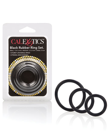 California Exotic Novelties SE-1407-03-2 Rubber Ring Set, 3 Piece