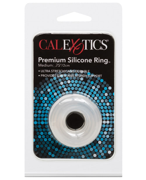 California Exotic Novelties SE-1434-20 Premium Silicone Ring, Medium, Clear