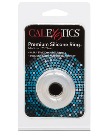 California Exotic Novelties SE-1434-20 Premium Silicone Ring, Medium, Clear
