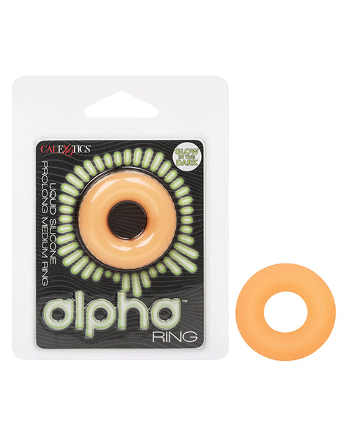 California Exotic Novelties SE-1491-53-2 Alpha Glow Cock Ring - Medium