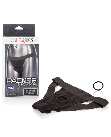 California Exotic Novelties Packer Gear Jock Strap, M/L - Black