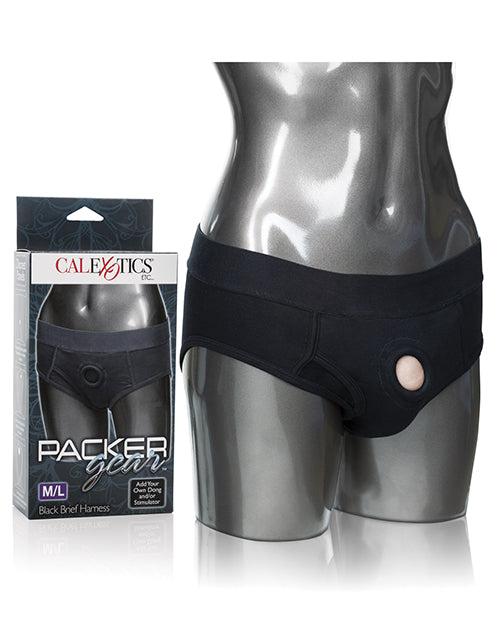 California Exotic Novelties Packer Gear Brief Harness, Black, M/L