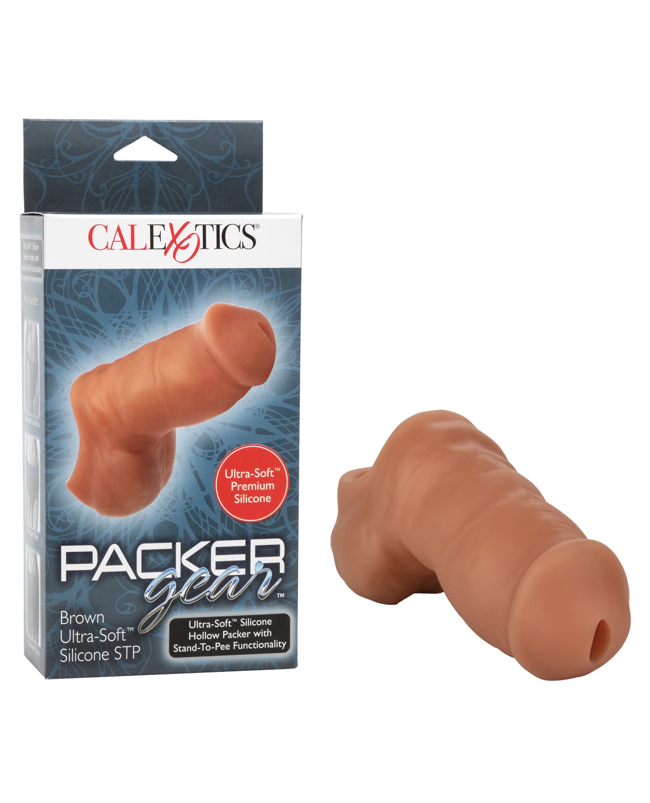 California Exotic Novelties Packer Gear Ultra Soft Silicone STP Packer, Brown