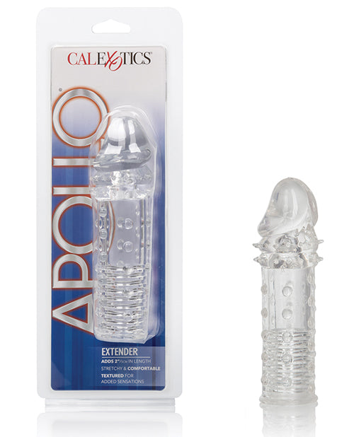 California Exotic Novelties Apollo Extender, Clear TPR, 2-inch Length