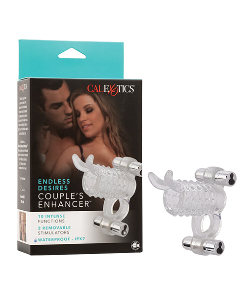 CalExotics Endless Desires Couple's Enhancer, 10-Function USB Rechargeable