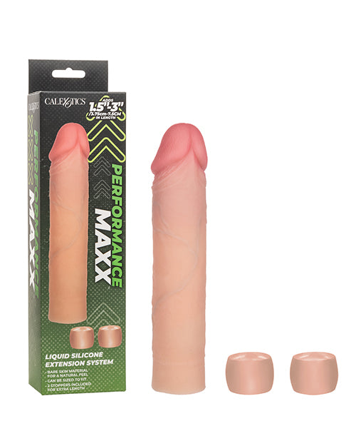 CalExotics Performance Maxx Liquid Silicone Extension System, Ivory