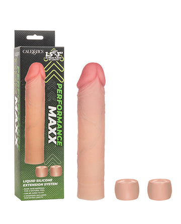 CalExotics Performance Maxx Liquid Silicone Extension System, Ivory