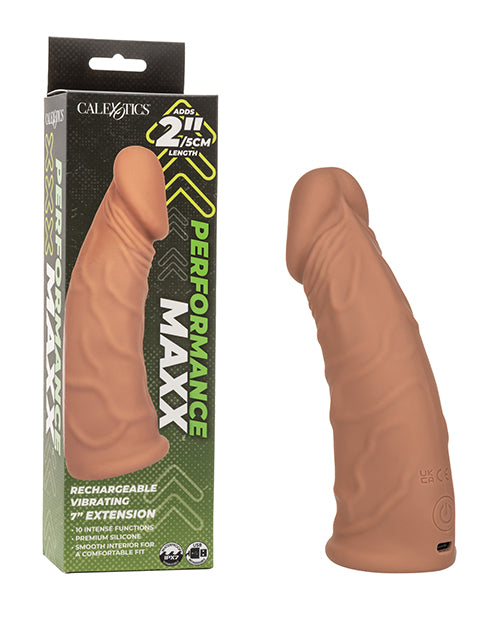 California Exotic Novelties Performance Maxx 7" Rechargeable Vibrating Extension