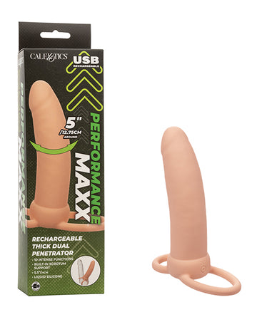 California Exotic Novelties Performance Maxx Rechargeable Thick Dual Penetrator