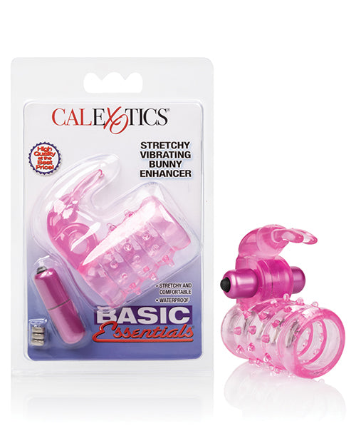 California Exotic Novelties SE-1739-04-2 Bunny Enhancer, Pink, Vibrating, TPE