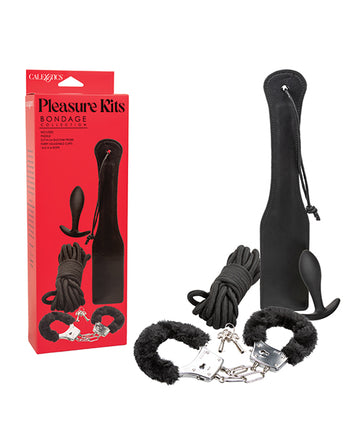 California Exotic Novelties Pleasure Kits Bondage Collection, 4-Piece Set