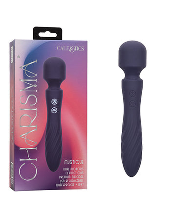 CalExotics Charisma Mystique Dual Motor Massager, USB Rechargeable