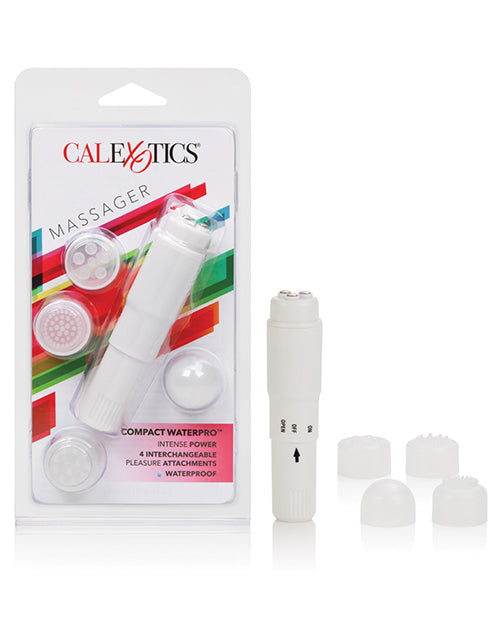California Exotic Novelties SE-2104-01-2 Compact WaterPro, White, Vibrating