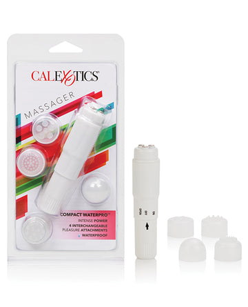 California Exotic Novelties SE-2104-01-2 Compact WaterPro, White, Vibrating