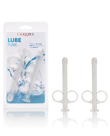 California Exotic Novelties SE-2380-00-2 Lube Tube Applicator, Clear ABS Plastic