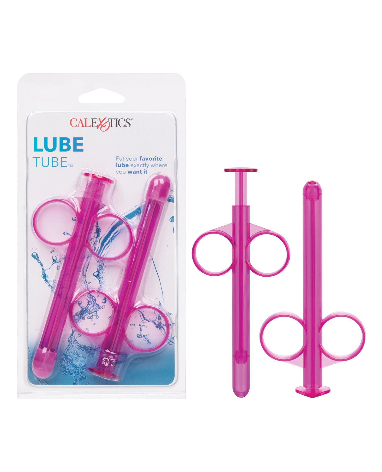 California Exotic Novelties SE-2380-02-2 Lube Tube, Purple, ABS Plastic