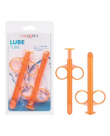 California Exotic Novelties SE-2380-03-2 Lube Tube, Orange ABS Plastic