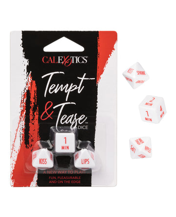 California Exotic Novelties SE-2434-20-2 Tempt & Tease Dice, For Couples