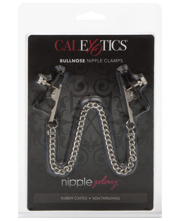 California Exotic Novelties Bull Nose Nipple Clamps, Silver