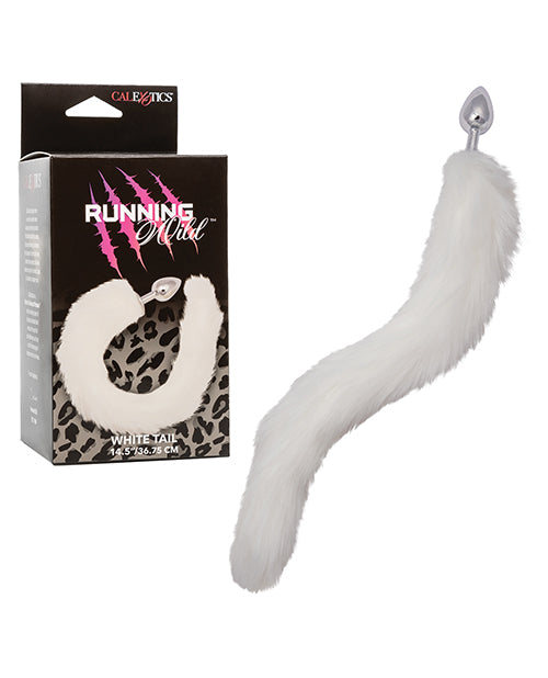 California Exotic Novelties SE-2654-10-3 Running Wild Anal Probe, White Metallic