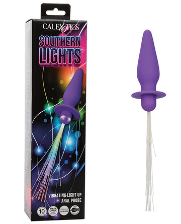 California Exotic Novelties SE-2655-15-3 Southern Lights Anal Probe, Purple