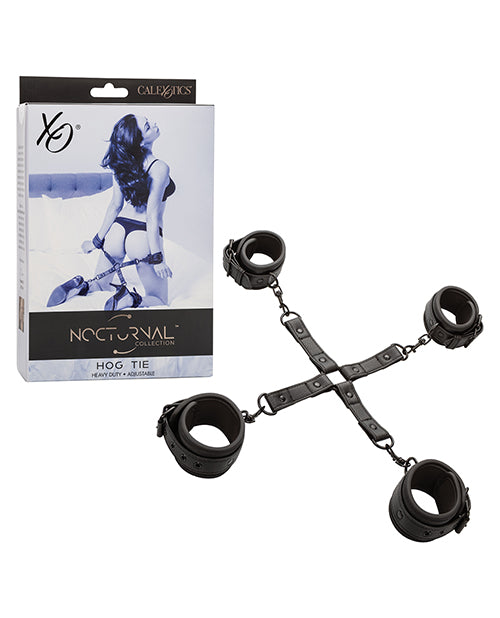 California Exotic Novelties SE-2678-25-3 Nocturnal Hog Tie, Black Restraint Set