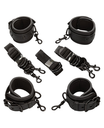 California Exotic Novelties SE-2678-30-3 Adjustable Bed Restraints, Black