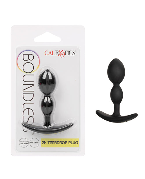 California Exotic Novelties SE-2700-42-2 Teardrop Plug, Silicone