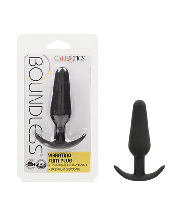 California Exotic Novelties Boundless® Vibrating Slim Plug - 10 Functions