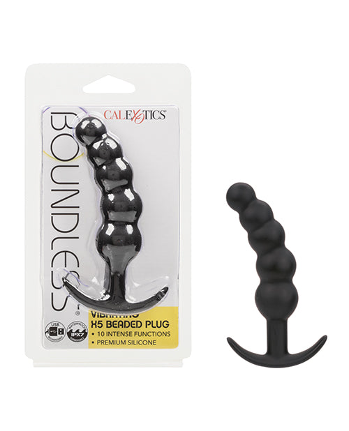 California Exotic Novelties Boundless X5 Beaded Plug - 10 Functions