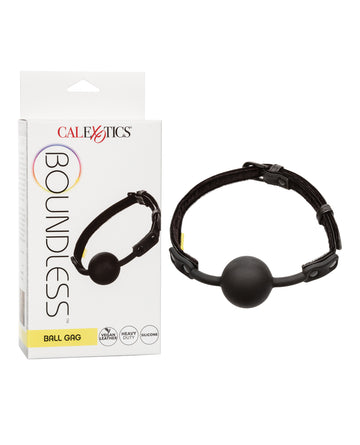 California Exotic Novelties Boundless Ball Gag, Black – Body-Safe Silicone