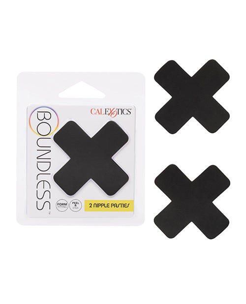 California Exotic Novelties SE-2702-90-2 X Shape Nipple Pasties, PU