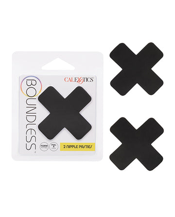 California Exotic Novelties SE-2702-90-2 X Shape Nipple Pasties, PU