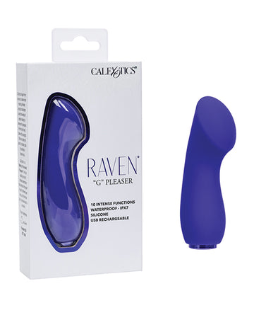 California Exotic Novelties Raven 'G' Pleaser, Waterproof Silicone Vibrator