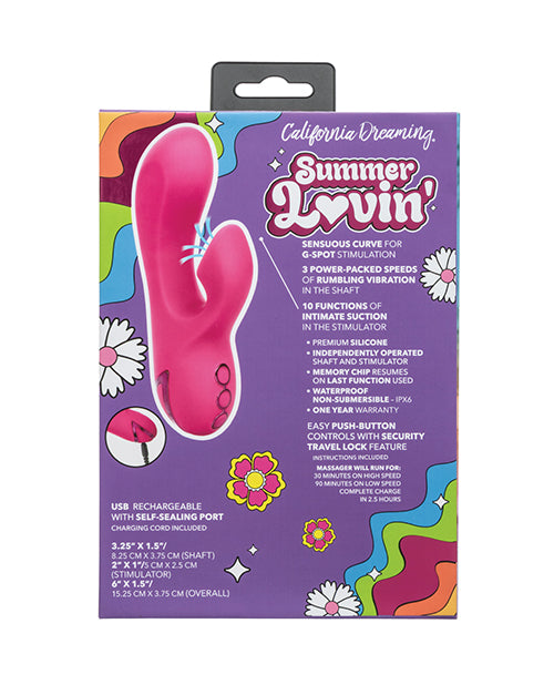 California Exotic Novelties California Dreaming Summer Lovin’ Venice Beach Dual Stimulator
