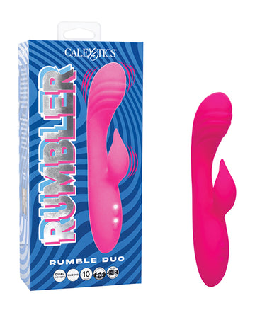 California Exotic Novelties Rumbler Duo Vibrator - Pink
