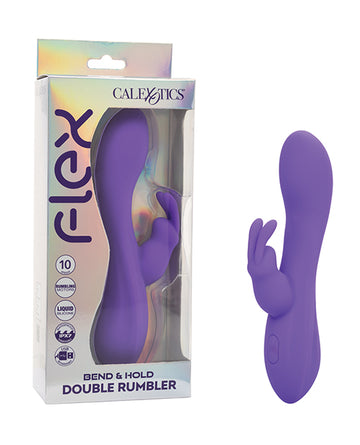 California Exotic Novelties Flex Bend & Hold Double Rumbler Rechargeable