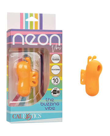 Neon Vibes The Buzzing Vibe Finger Teaser, 10-Function & Waterproof