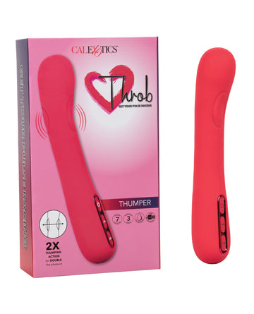 California Exotic Novelties Throb Thumper Massager, Pink